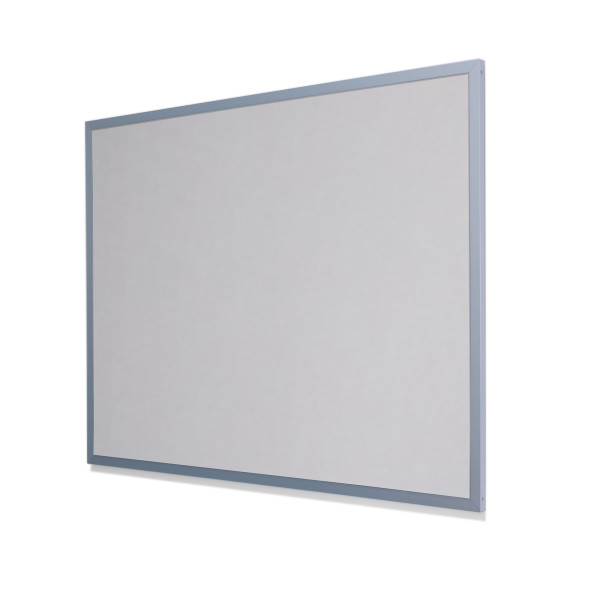 2206 Oyster Shell Colored Cork Forbo Bulletin Board with Heavy Aluminum Frame